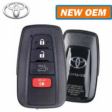 2021–2022 Toyota RAV4 — 4-Button Smart Key Remote (OEM) PN: 8990H-0R220 / FCC ID: HYQ14FLA