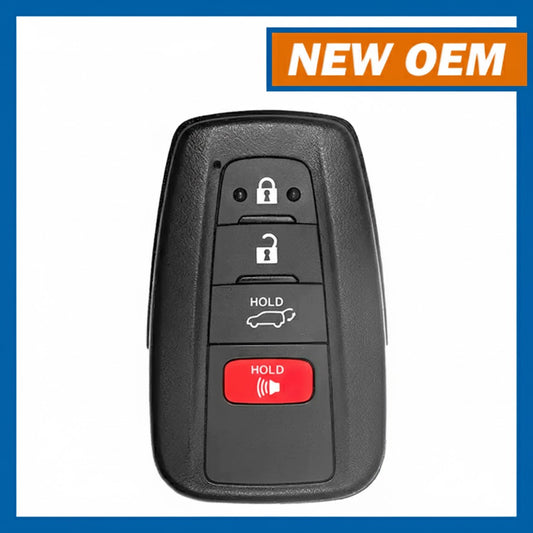2021–2022 Toyota Highlander — 4-Button Smart Key Remote (OEM) PN: 8990H-0E360 / FCC ID: HYQ14FLA