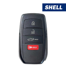 2022–2023 Toyota Tundra 4-Button Smart Key Shell with Tailgate & Emergency Blade – For FCC ID: HYQ14FBX – Compatible with Lonsdor LT20-10-4