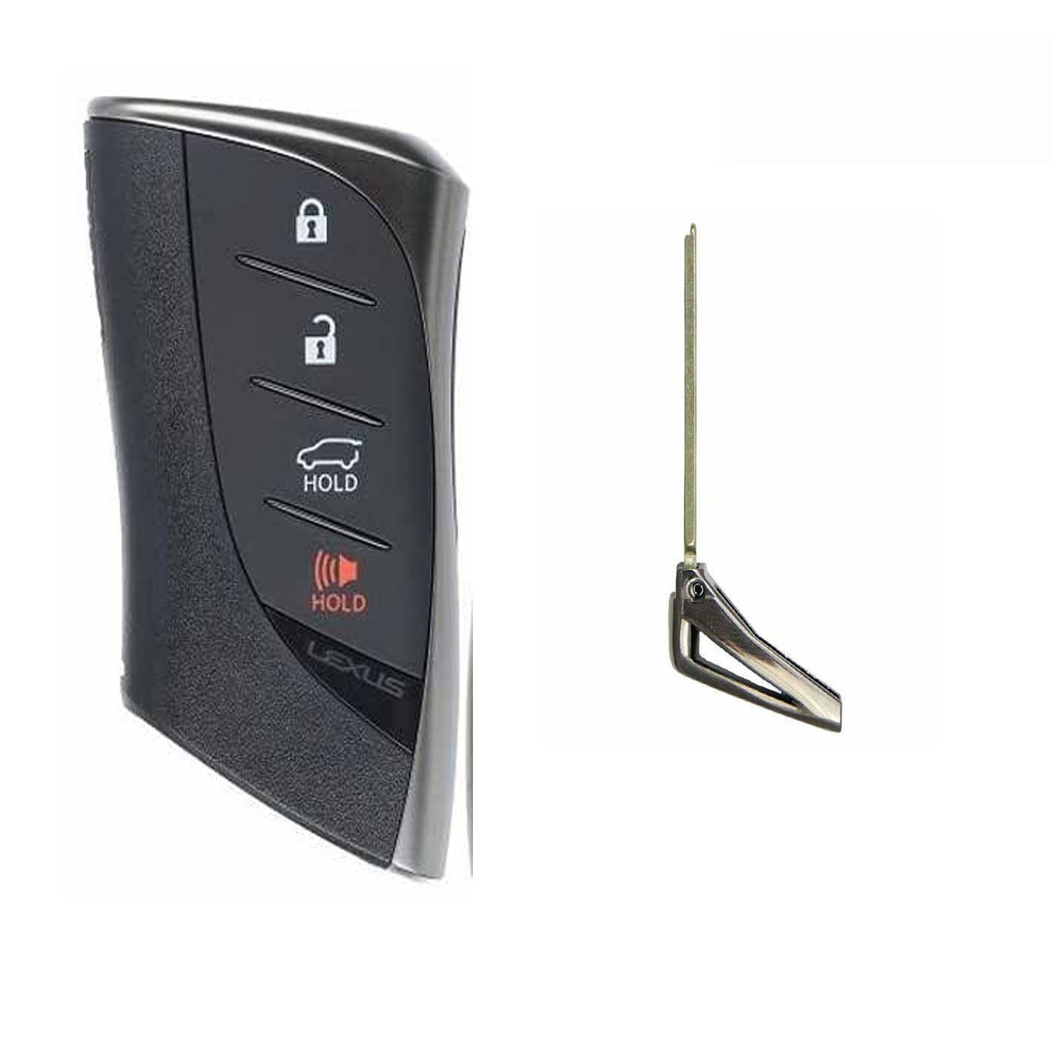 2024–2025 Lexus UX Smart Key – 4 Button | PN: 8990H-76F20 | FCC ID: HYQ14FLC Aftermarket