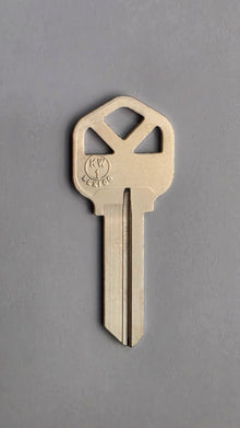 KW1-NP LockGenics 5-pin Kwikset key blanks, 50 pack