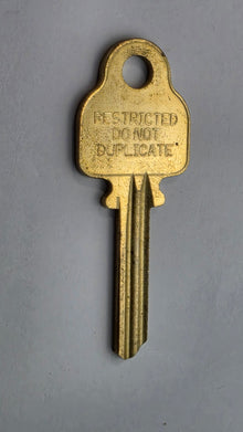 MEDECO 1543 Key Blank | High-Security Single Key for Medeco Lock Systems