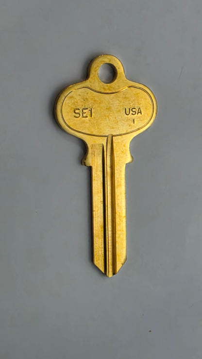 SE1-BR Key Blanks – 10-Pack – High-Quality Replacement Keys for Locks