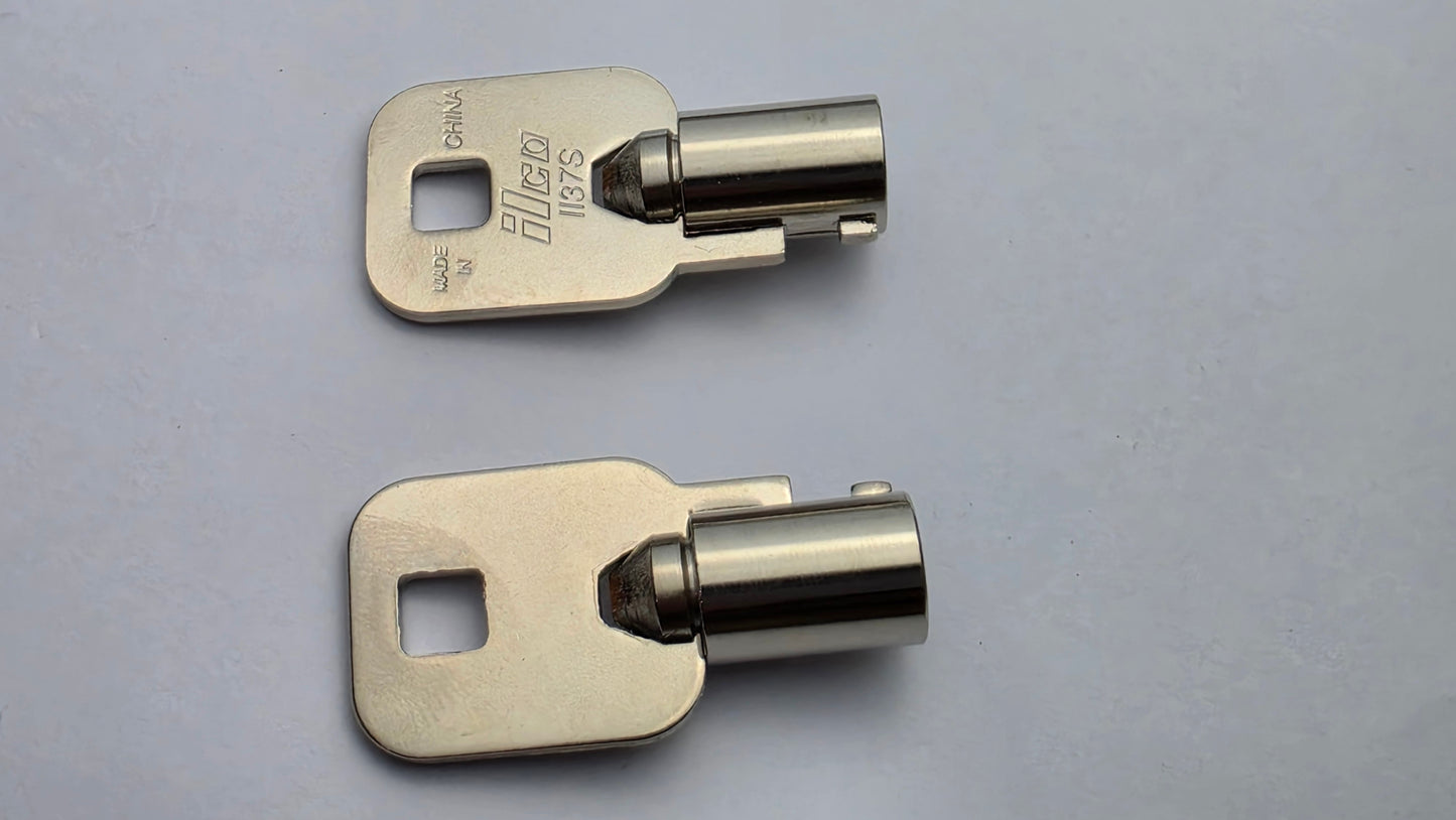1137S CHICAGO/Barrel Key – Single Key Per Pack | ILCO Brand Key for Commercial & Residential Use