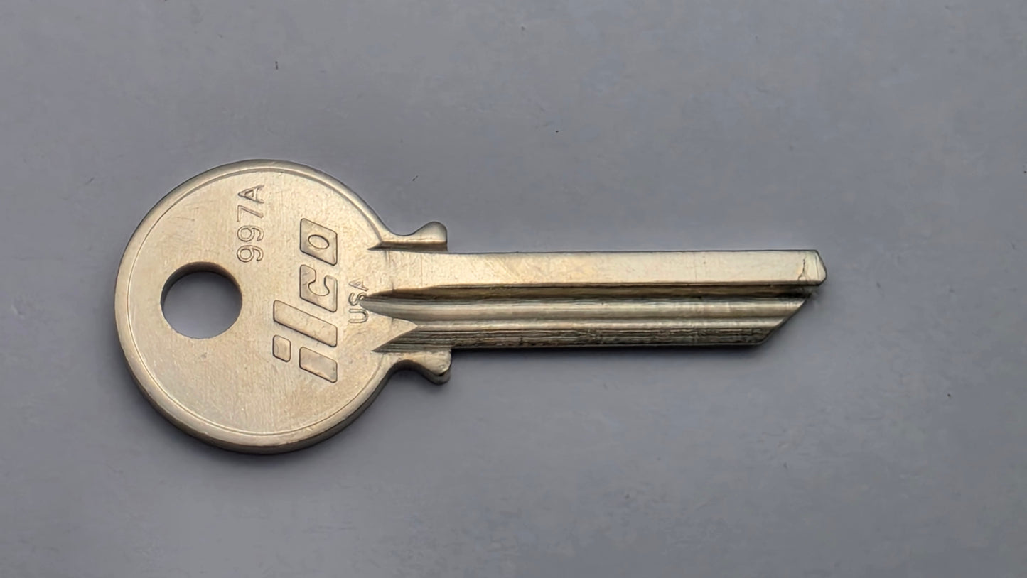 997A Key Blank – 10/Pack ILCO | Commercial & Residential Use