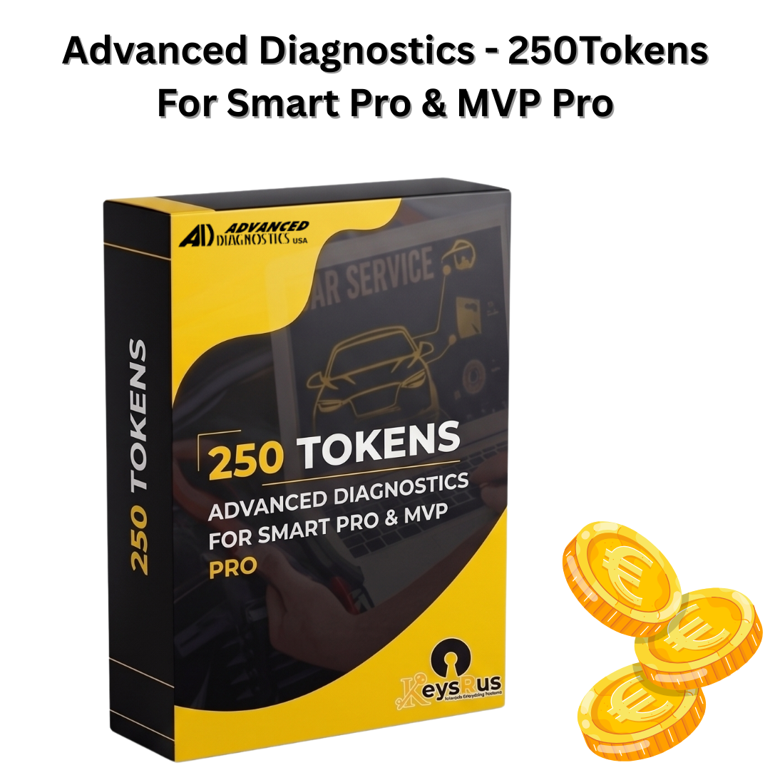 Advanced Diagnostics 250 Programming Tokens (TK-250) for Smart Pro & MVP Key Programmers