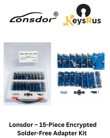 Lonsdor Encrypted Solder-Free Adapter Kit — ADP-40 (15-Piece)