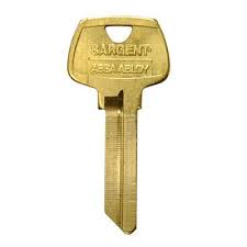 ILCO 6275LF-NS Key Blanks – 10 Pack | 6-Pin LF Section Key for Sargent Locks | Nickel Silver