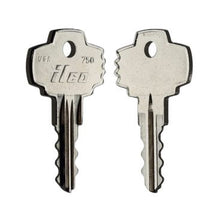 ILCO 750 Key Blanks – 10 Pack | Durable Nickel-Plated Brass Key Blanks for Dominion, Fort, Snap-On & More