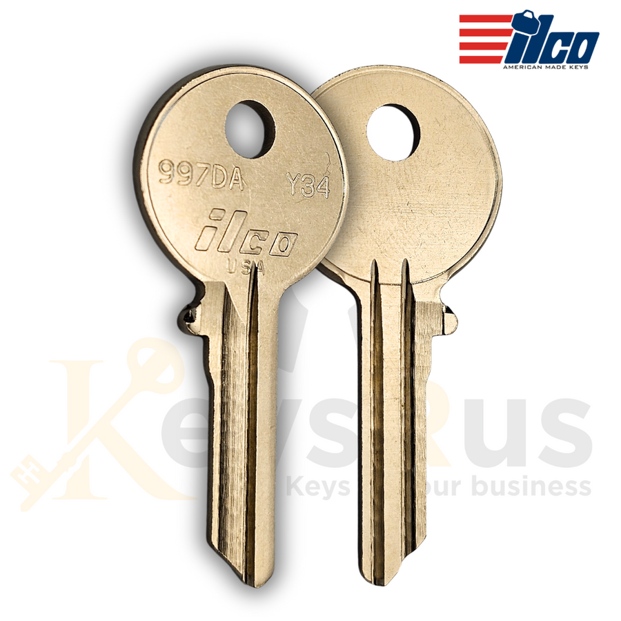 997DA / Y34 Key Blank, 10 pack for Yale Locks