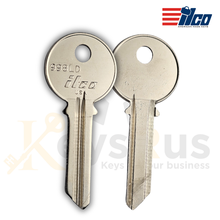 998LD Key Blanks, 10 pack