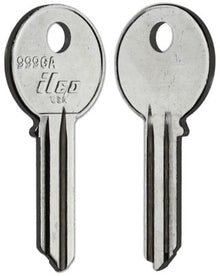 ILCO 999GA Yale Key Blanks – 10 Pack | 5-Pin GA Section | Compatible with Yale Locks | Nickel-Plated Brass