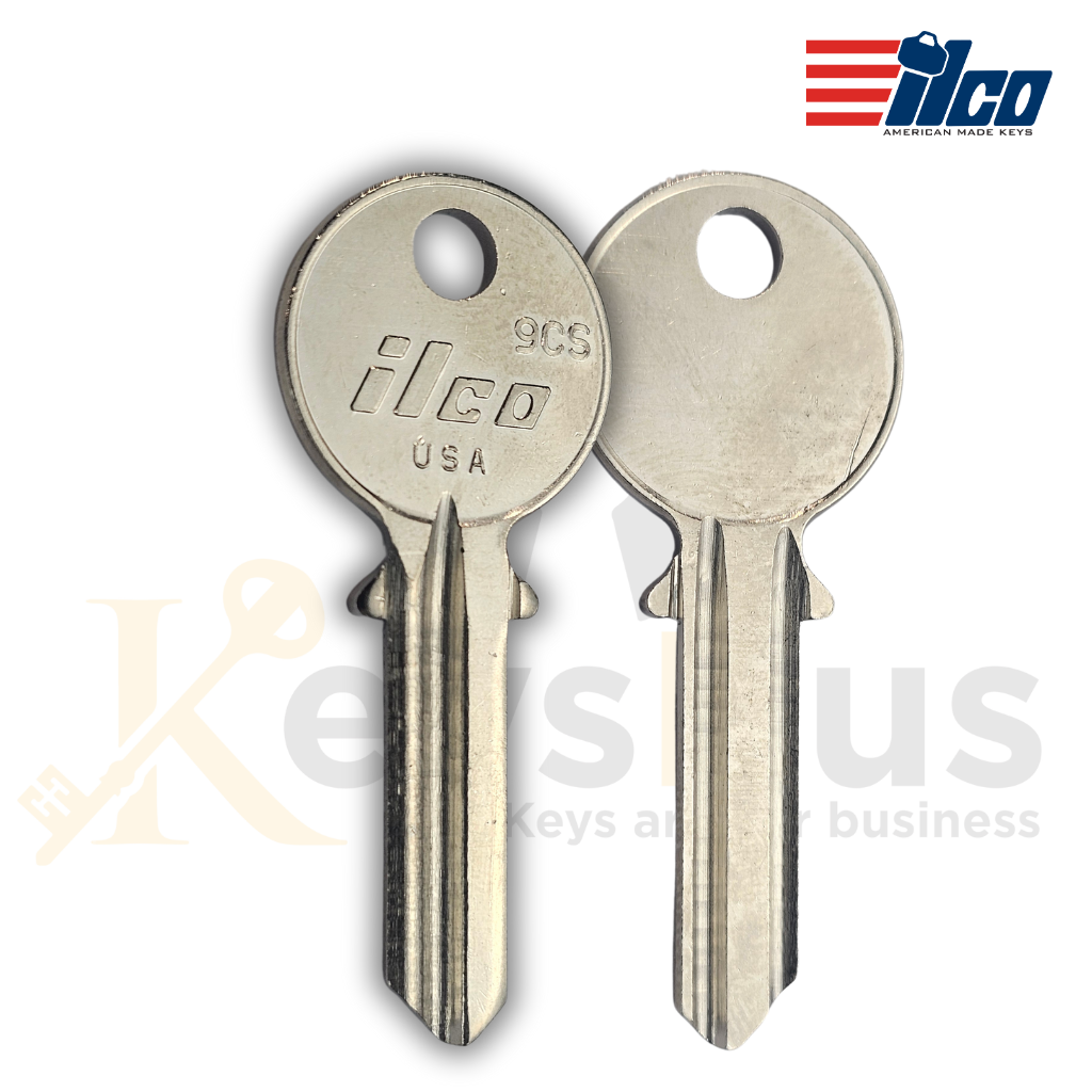 Isa Key 9CS Key Blanks for CISA Locks – 10-Pack (ILCO) – Keysrus