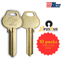 A1011-L1 Key blanks for Residential & Commercial Keys 10/pack ILCO