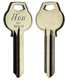 ILCO A1011-L4 / RU101 Key Blank – 6 Pin – Nickel Silver – L4 Section – 10 Pack