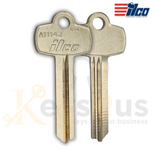 A1114J Key Blanks – J Section SFIC – 10-Pack | ILCO Compatible with Best Interchangeable Core Locks