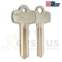 A1114L Key Blanks – L Section SFIC – 10-Pack | ILCO Compatible with Best Interchangeable Core Locks