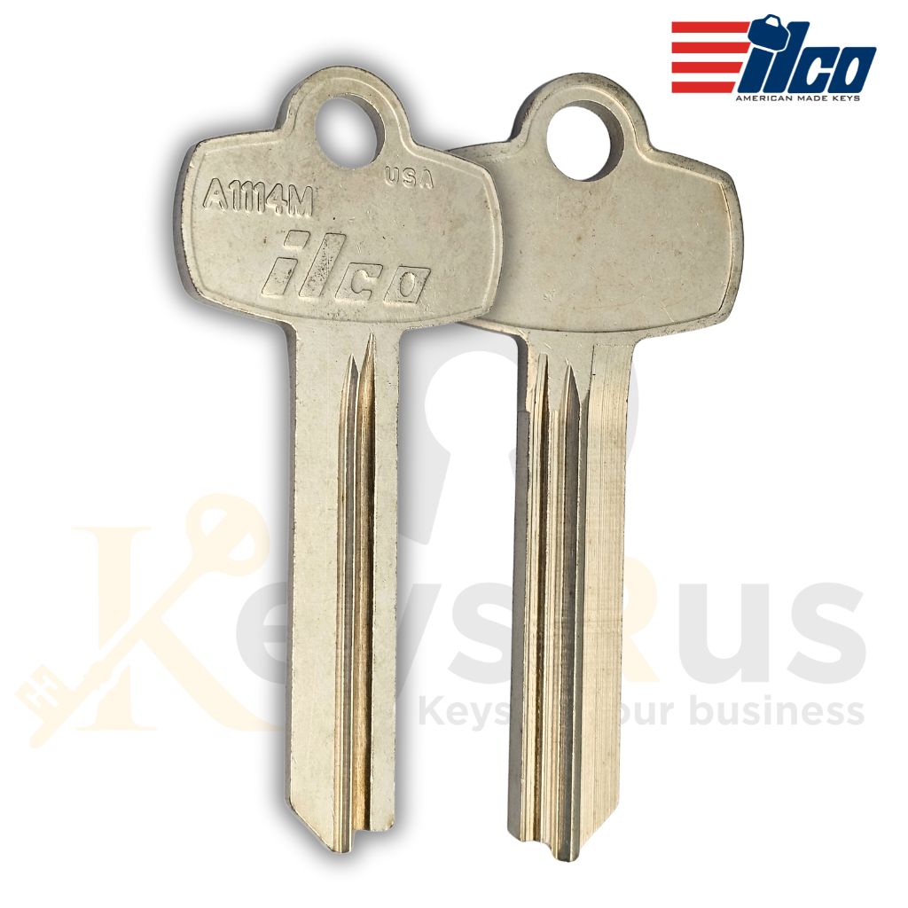 Durable Key Sheet A1114M BEST 1A1M1 Key Blanks ILCO – 10/Pack | Durable Key Blanks for L ...
