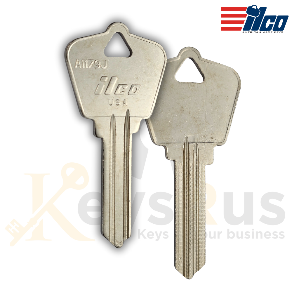 A1179J Arrow Key Blanks – 10/Pack ILCO | Durable Locksmith Key Blanks