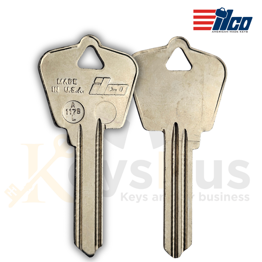 A1179L Key Blanks, 10 pack