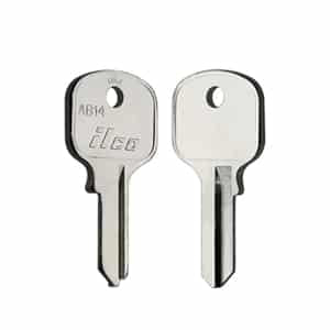 AB14 Key Blank – 10/Pack | ILCO Abus Padlock Key Blanks for Secure Locking