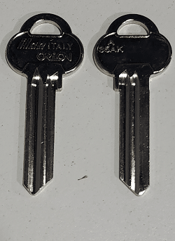 ASSA-Style High-Security Key Blanks: Ilco AS20, Silca ASS16, Orion A35AK – 10-Pack