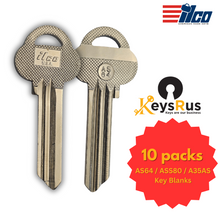 AS64 / ASS80 / A35AS Key Blanks / Compatible with ASSA High-Security Lock Systems
