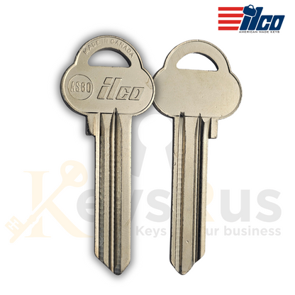 AS80 Key Blank – Yale/Art Steel File Cabinet & Furniture Key (ILCO S1041JA)