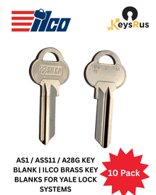 AS1 / ASS11-SI / A28G Key Blank - 10/Pack ILCO