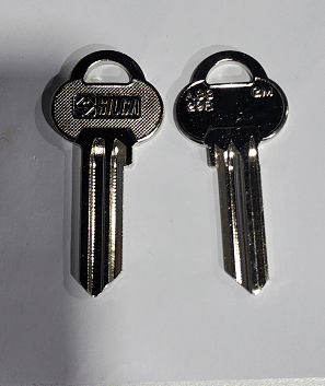 ASSA-Compatible Key Blanks: Ilco AS53, Silca ASS29R, Orion A29GM – 10-Pack