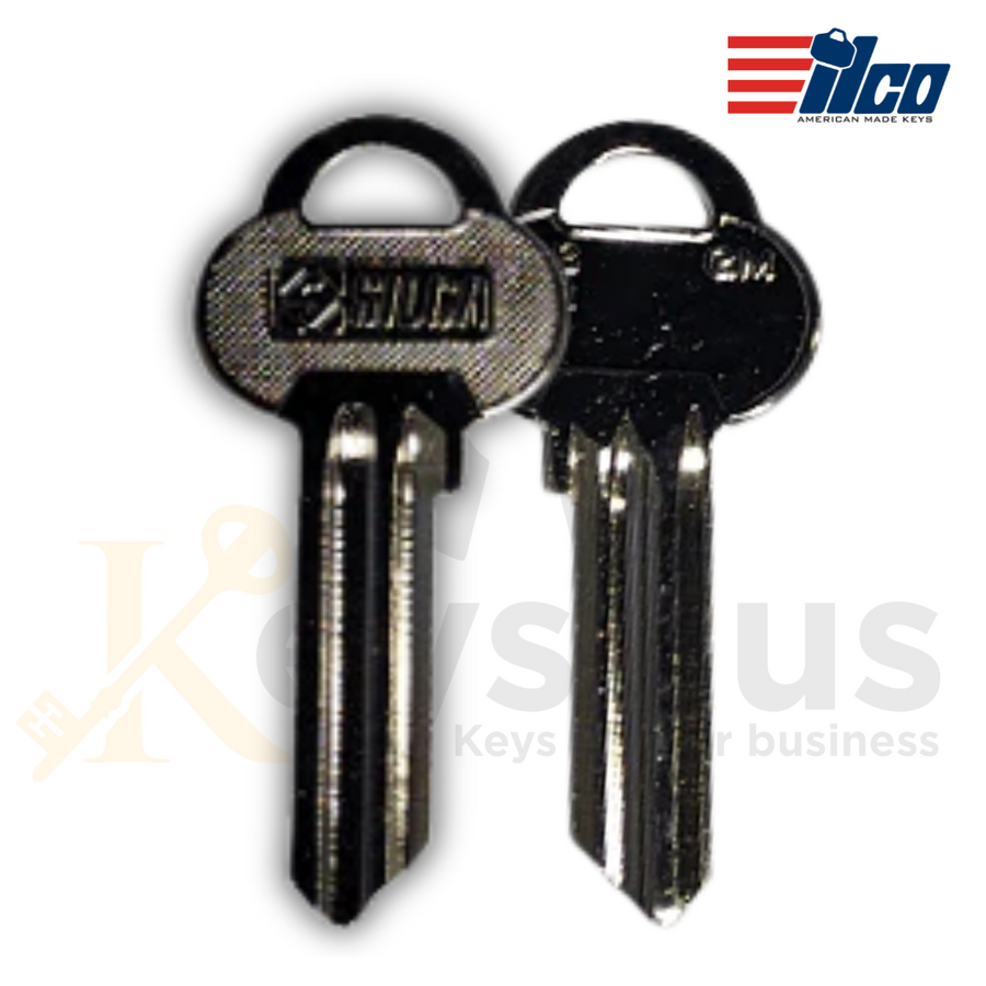ASSA-Compatible Key Blanks: Ilco AS53, Silca ASS29R, Orion A29GM, 10-Pack