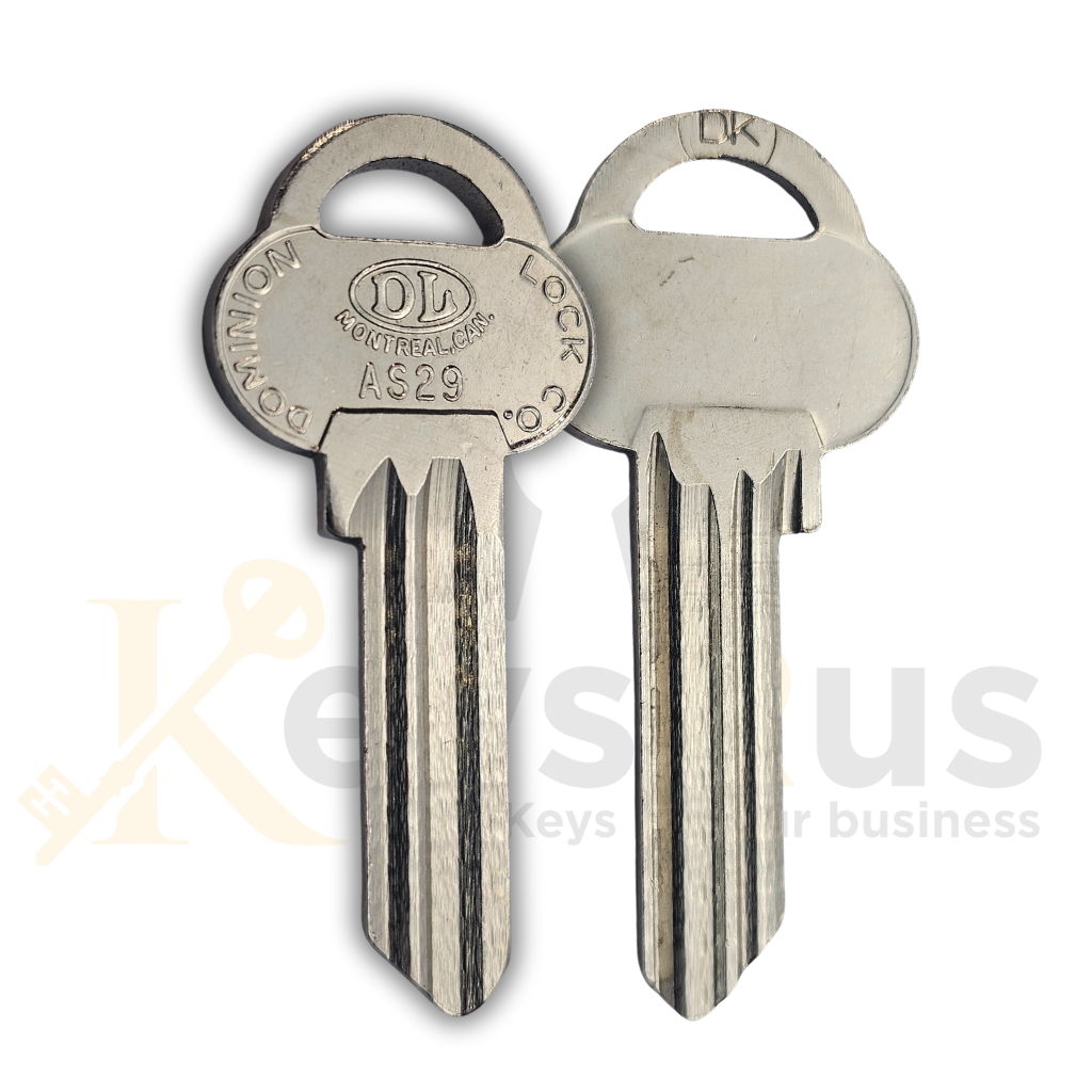 ASSA-Style High-Security Key Blanks: Ilco AS29, Silca ASS29, Orion A29GK – 10-Pack