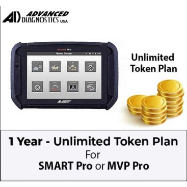 Advanced Diagnostics - 1 Year Unlimited Token Plan For The SMART Pro Key Programmer - ( Machine Sold Separately)