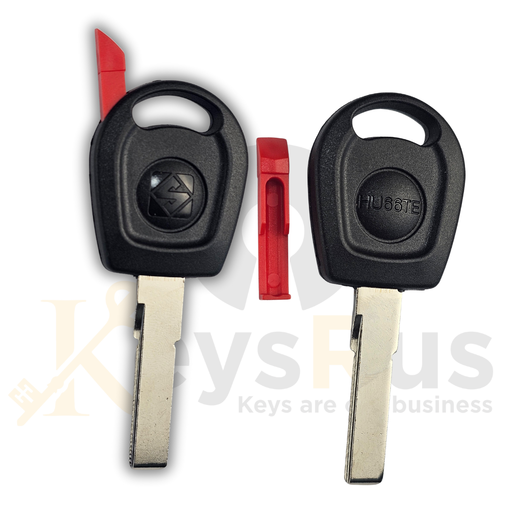 Audi / Volkswagen Transponder Key Shell / HU66-GTS ILCO