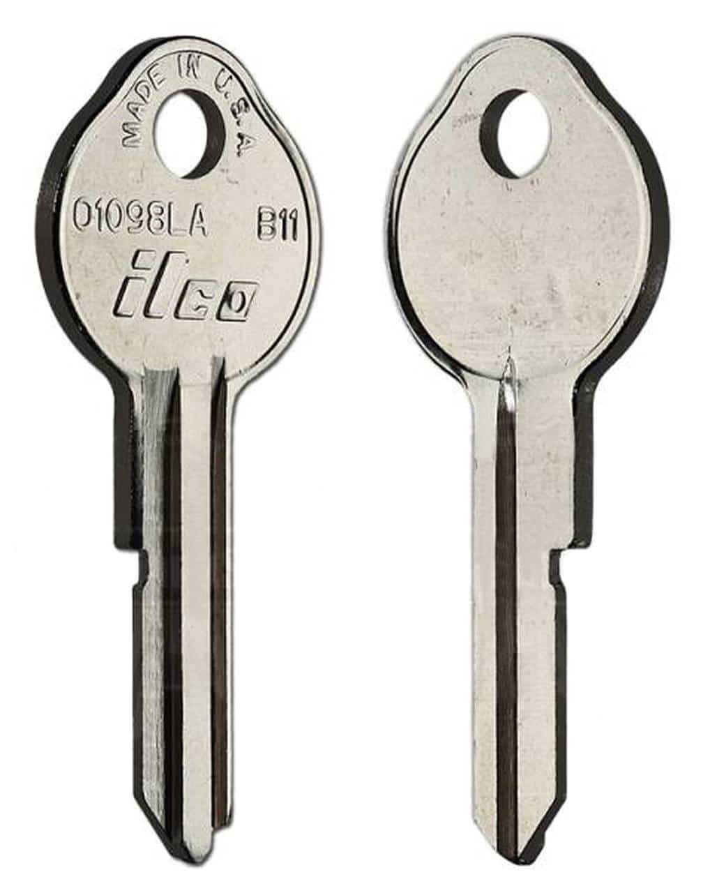 O1098LA / B11 Boat Key Blank – 10/Pack