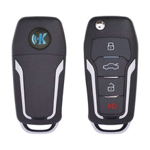 KEYDIY – Ford Style 4-Button Universal Flip Key Remote (KD-B12-4)