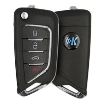 NEW! KEYDIY – Toyota Style 4-Button Universal Flip Key Remote (KD-B13-4)