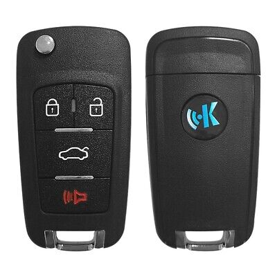 KEYDIY – Chevrolet Style 4-Button Universal Flip Key Remote (KD-B18-4)