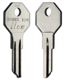 H1098X / B24 Key Blank for Boat and Gas Cap Locks – 10/Pack