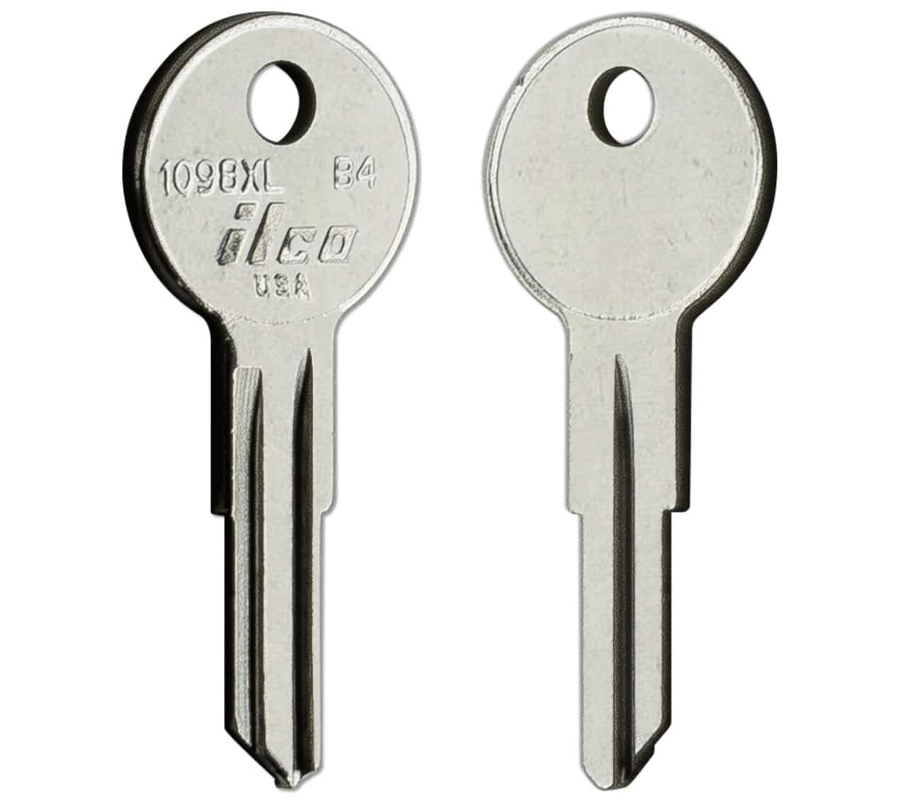 ILCO 1098XL / B4 Construction Equipment Key Blank – 10/Pack