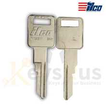B62 / P1098AV Key Blanks – 10 Pack | For Cadillac Allante 1987–1988 | ILCO Style | Nickel-Plated Brass