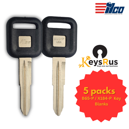 B65-P / X184-P FOR CHEVROLET, GEO, GMC, HONDA, ISUZU 5/PACK