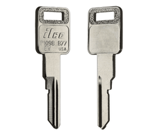 B77 / P1098EV Chevrolet Key Blanks – 10 Pack | For Chevy Beretta & Corsica | ILCO Style | Nickel-Plated Brass