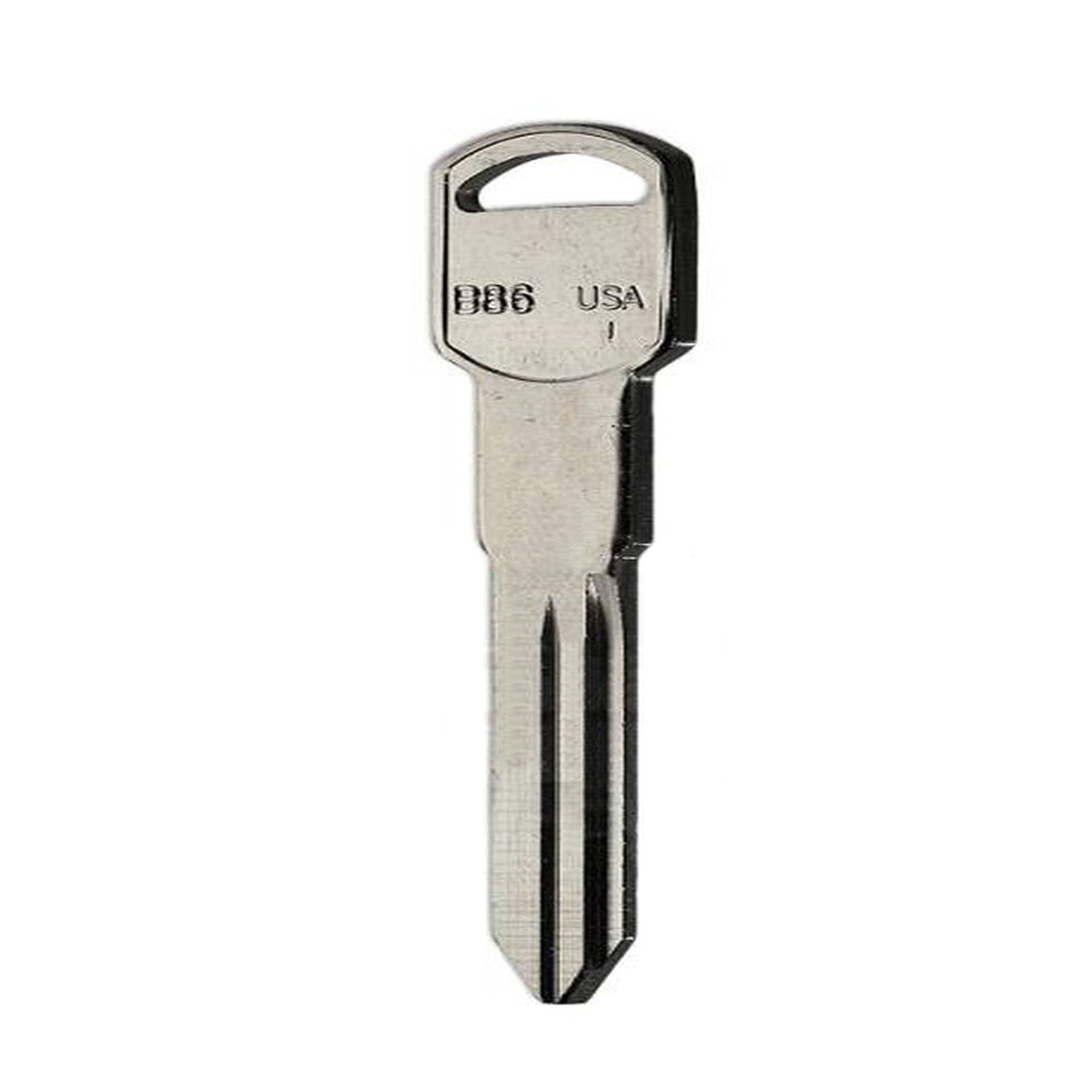 B86 / GM39 Service Key Blank – For GM Vehicles (Service Key Use) – 10 Pack