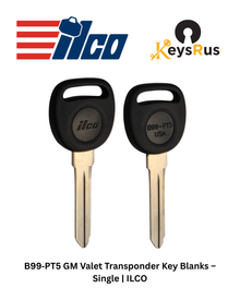 B99‑PT5 GM Valet Transponder Key Blanks – Single | ILCO