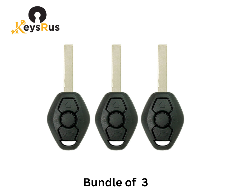 1999–2009 BMW – 2-Track EWS Remote Head Key (Aftermarket) 3-Pack