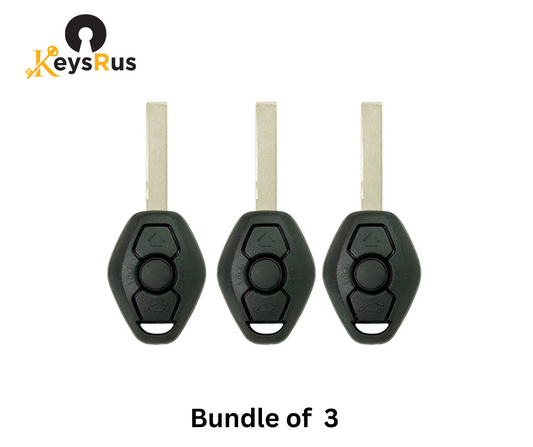 1999–2009 BMW – 2-Track EWS Remote Head Key (Aftermarket) 3-Pack