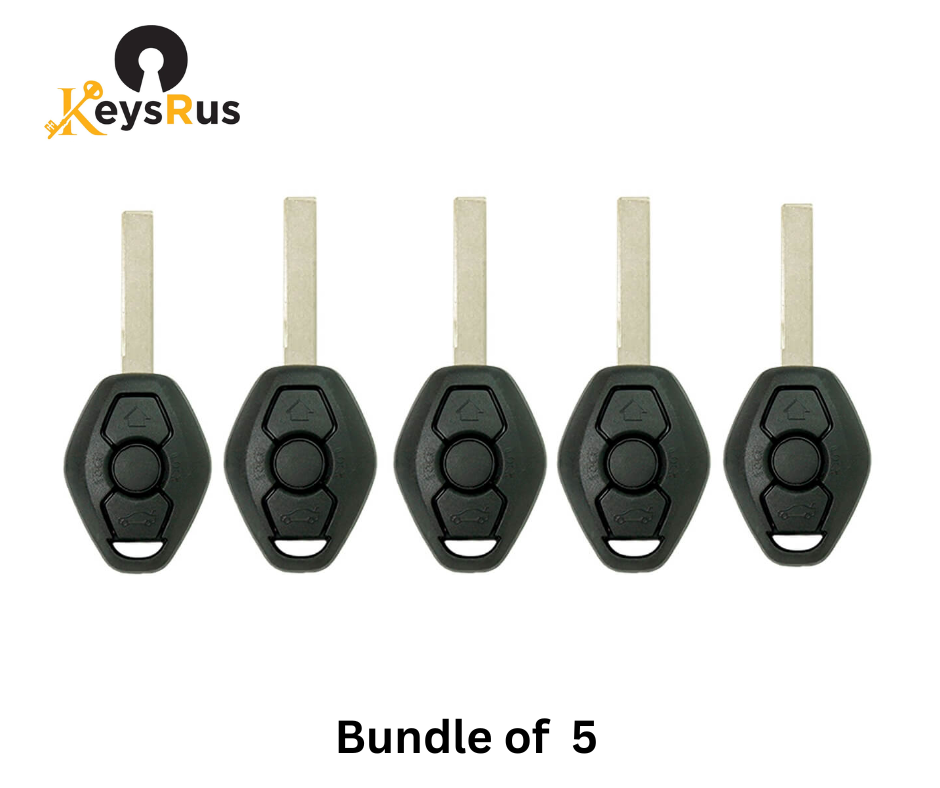 1999–2009 BMW – 2-Track EWS Remote Head Key (Aftermarket Replacement) 5-Pack