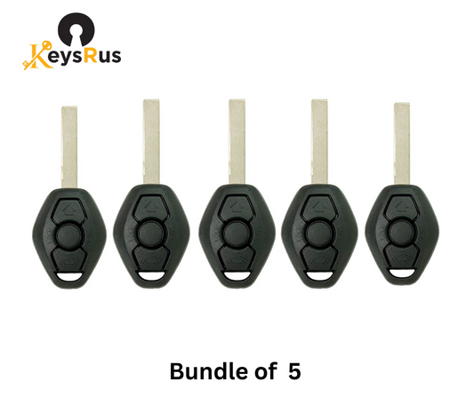 1999–2009 BMW – 2-Track EWS Remote Head Key (Aftermarket Replacement) 5-Pack