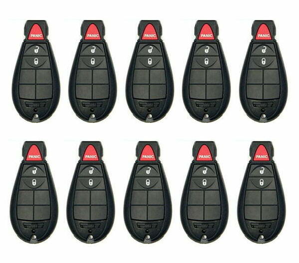 2013-2023 Dodge Ram / 3-Button Fobik / GQ4-53T (Aftermarket) 10 Pack